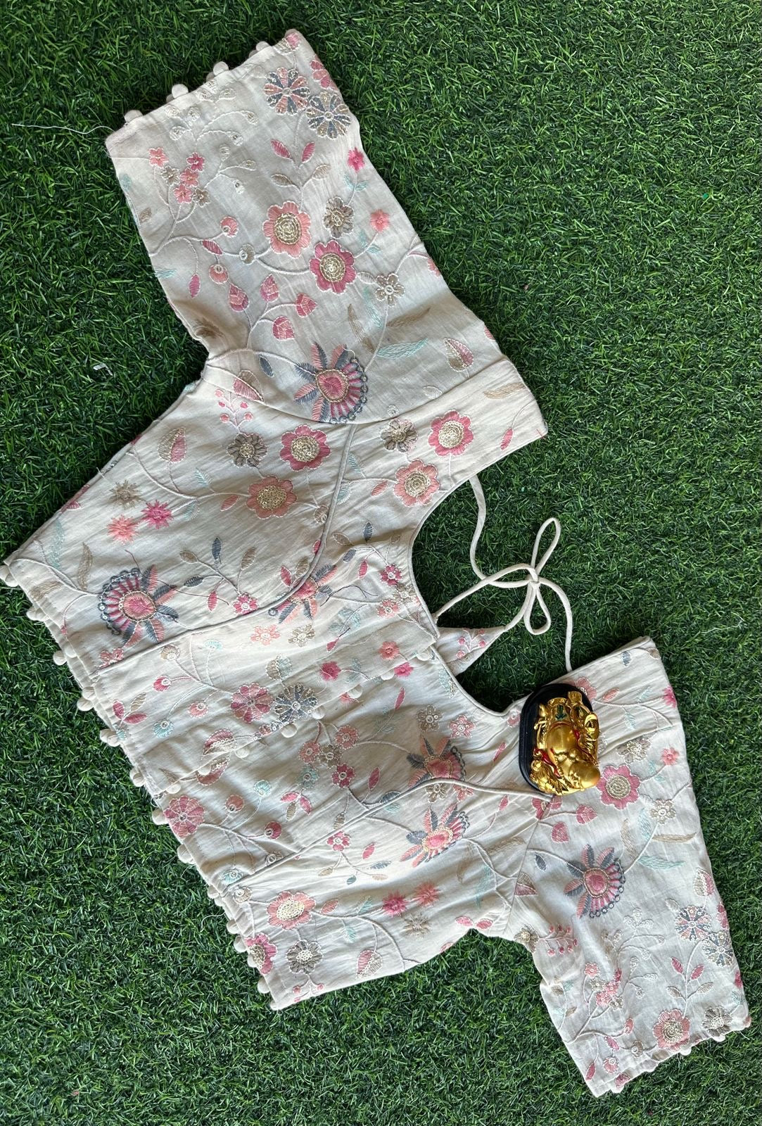 Khadi tissue silk saree with ready to wear blouse