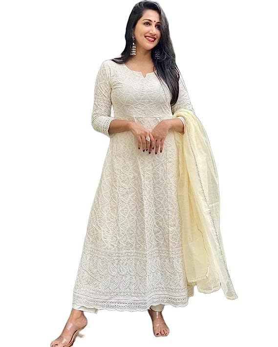 Women Kurta and Dupatta Set Pure Cotton