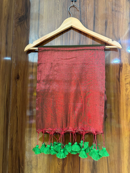 Khadi tissue silk saree with ready to wear blouse